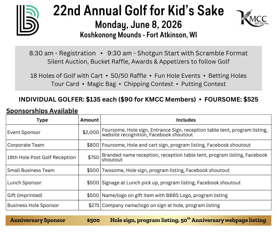 Golf for Kids Sake Information